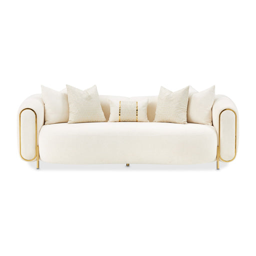 Sassani - Sofa - Crepe / Gold - R&R Furniture Gallery (Fountain Valley, CA)
