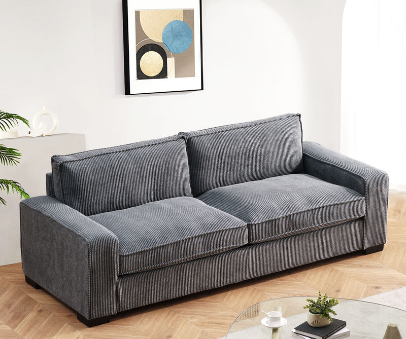 Luxe - Sofa With Sleek Design, Spacious And Comfortable 3 Seater Couch - R&R Furniture Gallery (Fountain Valley, CA)