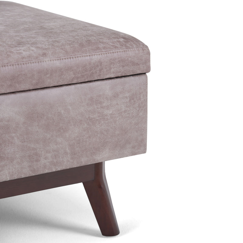 Owen - Upholstered Rectangular Storage Ottoman - R&R Furniture Gallery (Fountain Valley, CA)