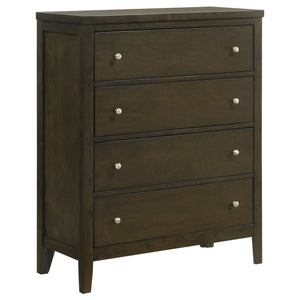Clement - 4 Drawer Chest Of Drawers - Espresso