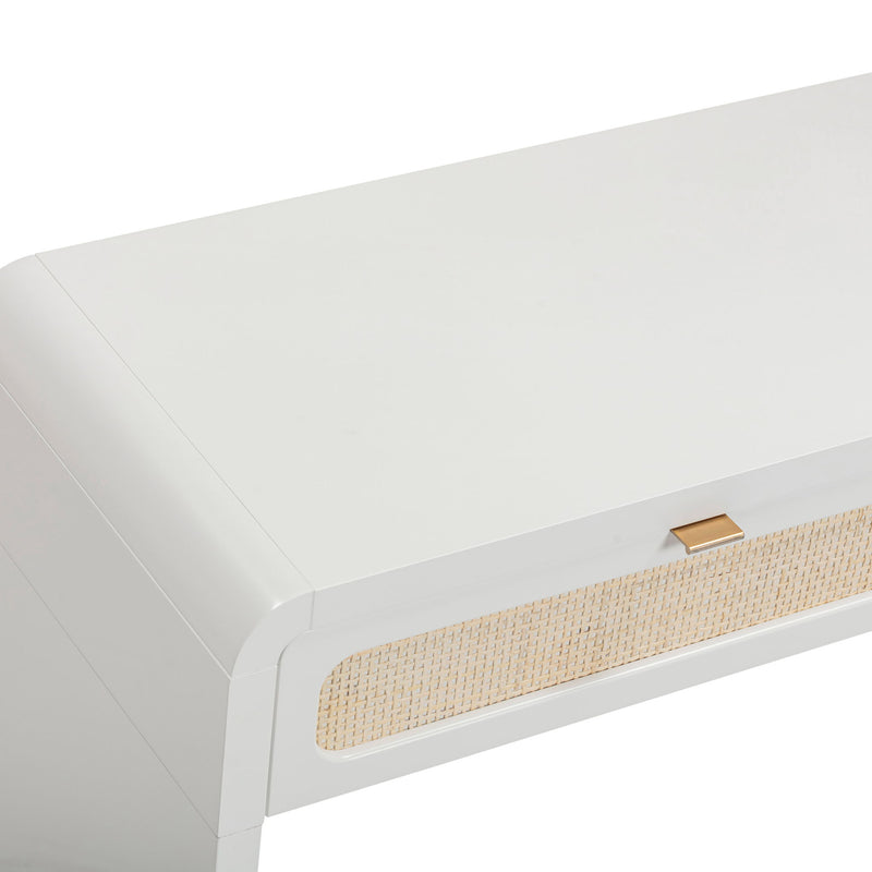 Patty - Rattan Console Desk - R&R Furniture Gallery (Fountain Valley, CA)