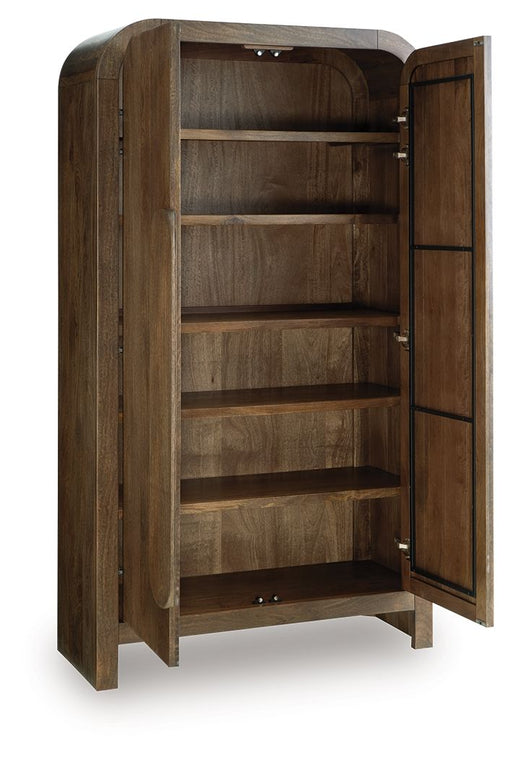 Thoren - Accent Cabinet - Medium Brown - R&R Furniture Gallery (Fountain Valley, CA)