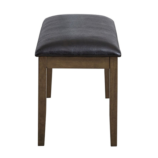 Damica - Bench - Brown / Walnut - R&R Furniture Gallery (Fountain Valley, CA)