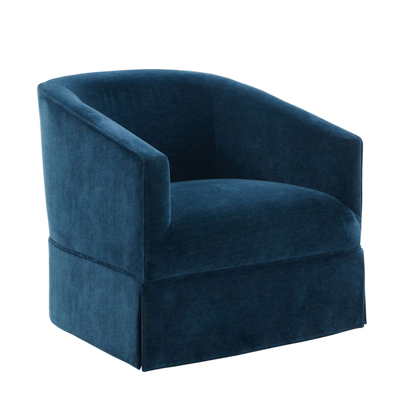 Elm - Skirted Swivel Chair - R&R Furniture Gallery (Fountain Valley, CA)