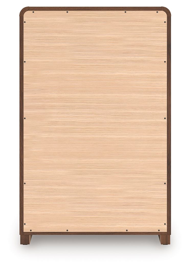 Fortlorn - Five Drawer Chest - Walnut Brown - R&R Furniture Gallery (Fountain Valley, CA)