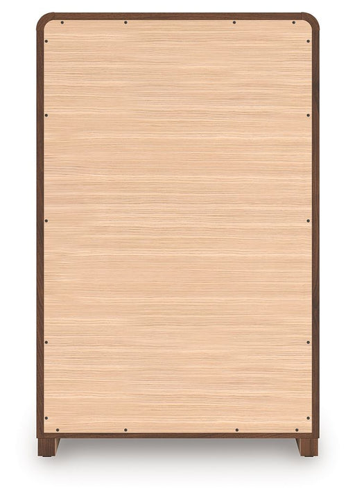 Fortlorn - Five Drawer Chest - Walnut Brown - R&R Furniture Gallery (Fountain Valley, CA)