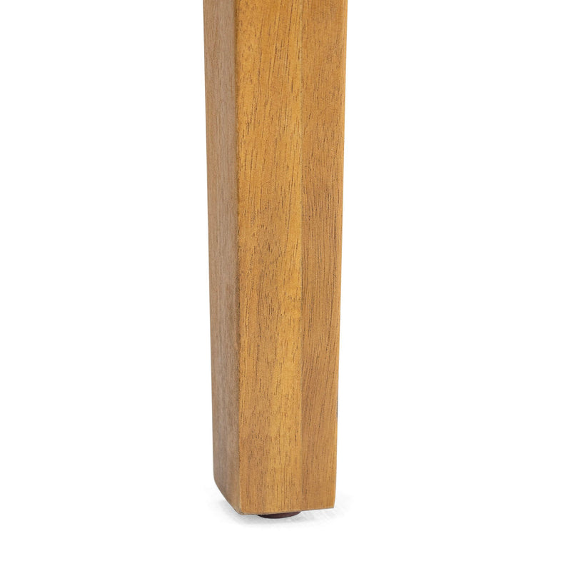 Outdoor Dining Side Chair (Set of 2) - Teak Finish - R&R Furniture Gallery (Fountain Valley, CA)