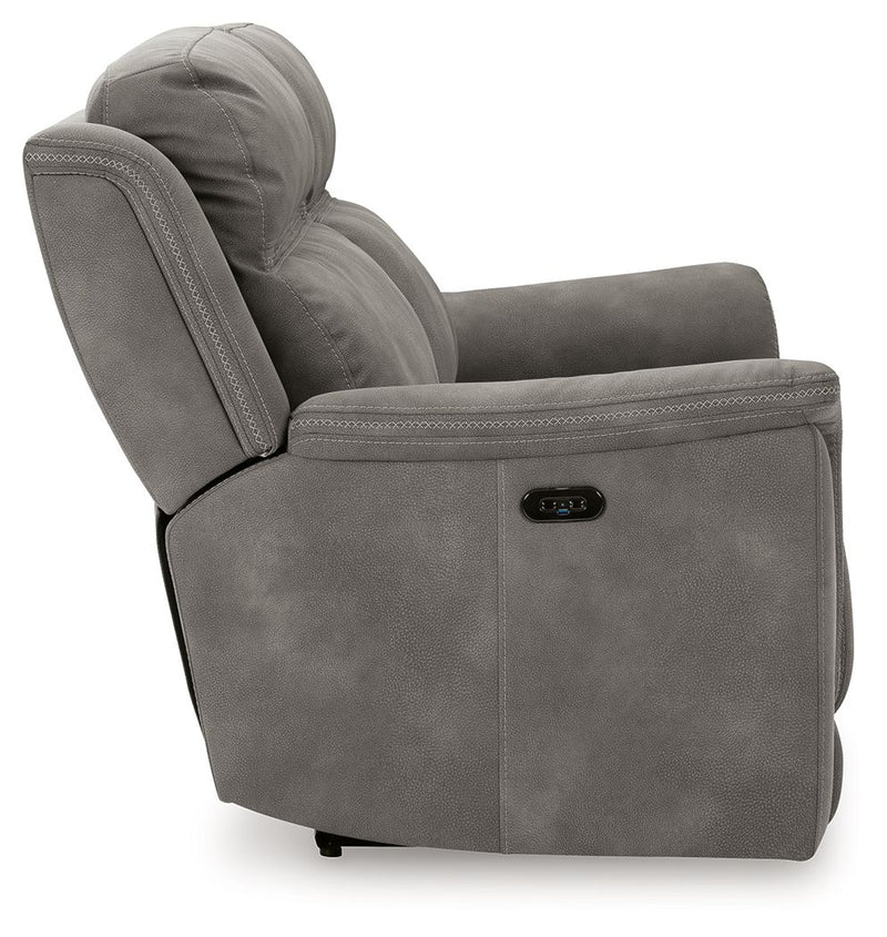 Next-Gen Durapella - Reclining Power Sofa - R&R Furniture Gallery (Fountain Valley, CA)