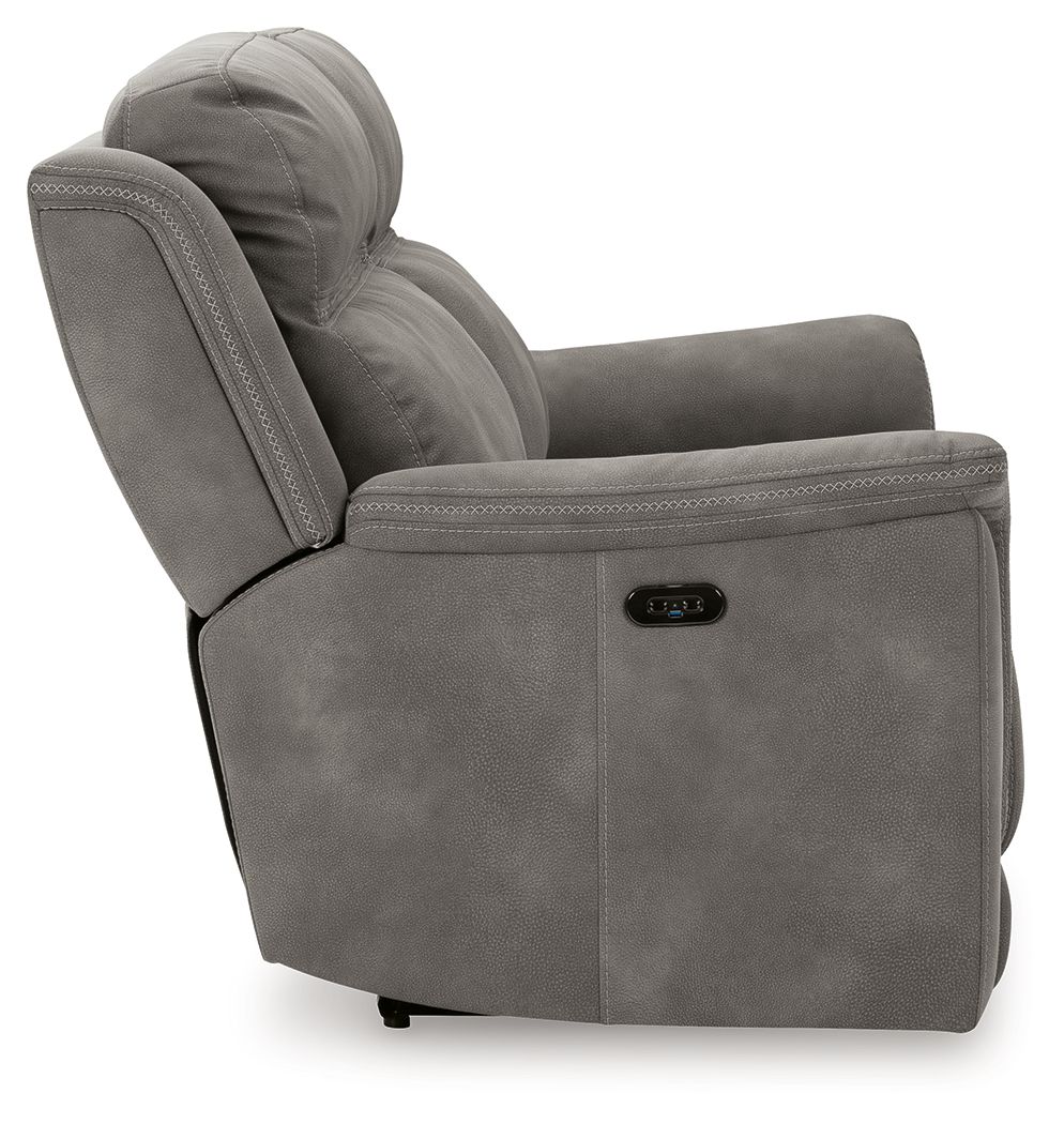 Next-Gen Durapella - Reclining Power Sofa - R&R Furniture Gallery (Fountain Valley, CA)