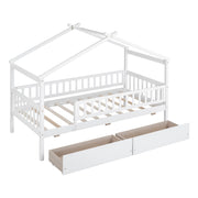 House Bed With 2 Drawers - R&R Furniture Gallery (Fountain Valley, CA)