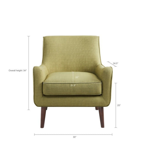 Oxford - Accent Chair Hardwood Frame - Green - R&R Furniture Gallery (Fountain Valley, CA)