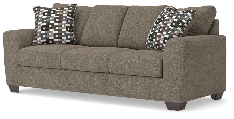 Triston-Peaks - Sofa - Suede - R&R Furniture Gallery (Fountain Valley, CA)