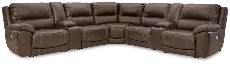 Dunleith - Power Reclining Sectional - R&R Furniture Gallery (Fountain Valley, CA)