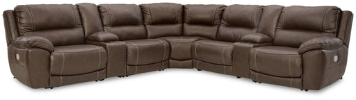Dunleith - Power Reclining Sectional - R&R Furniture Gallery (Fountain Valley, CA)