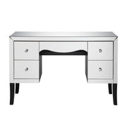 Dominic - Vanity Desk - Mirrored - R&R Furniture Gallery (Fountain Valley, CA)