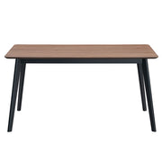 Rebi - Dining Table - Walnut & Black - R&R Furniture Gallery (Fountain Valley, CA)