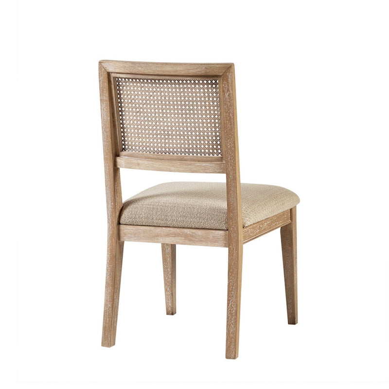 Modern Armless Dining Chair With Cane Back (Set of 2) - R&R Furniture Gallery (Fountain Valley, CA)