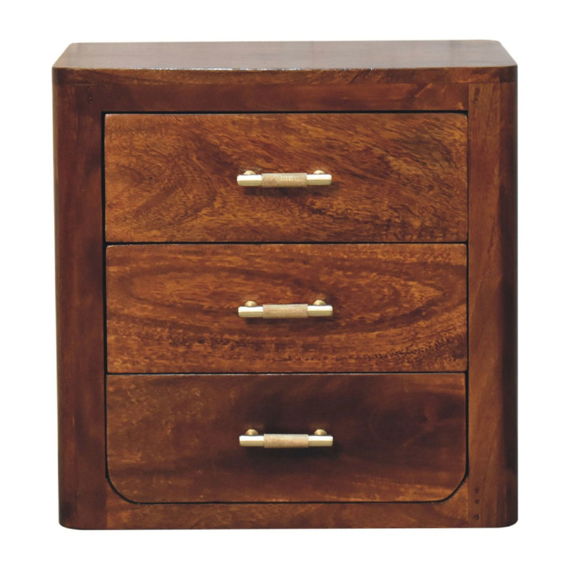 Luca - Nightstand - Brown - R&R Furniture Gallery (Fountain Valley, CA)