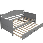 Wooden Daybed, Sofa Bed, No Box Spring Needed - R&R Furniture Gallery (Fountain Valley, CA)