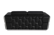 1111 - Leather Loveseat - R&R Furniture Gallery (Fountain Valley, CA)
