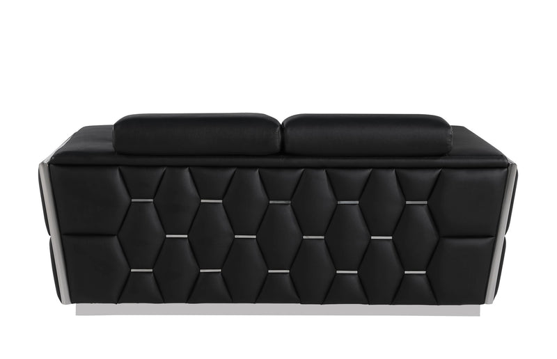 1111 - Leather Loveseat - R&R Furniture Gallery (Fountain Valley, CA)