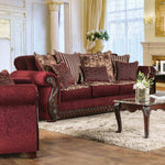 Tabitha - Sofa, Wine