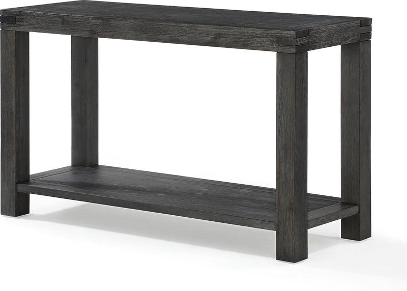 Meadow Solid Console Table in Graphite