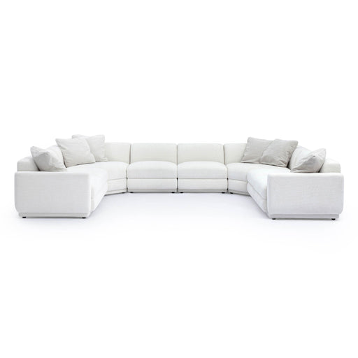 Perry - Modular Large U-Sectional - Cream - R&R Furniture Gallery (Fountain Valley, CA)