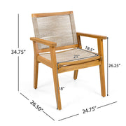 Outdoor Rope Dining Chair (Set of 2) - R&R Furniture Gallery (Fountain Valley, CA)