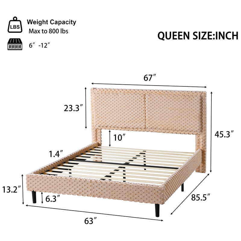 Soft Bed Comfortable Backrest For Bedroom - R&R Furniture Gallery (Fountain Valley, CA)