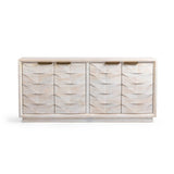 Classic Home Marvin buffet with wood finish and cabinet storage, featuring sleek design and modern hardware.