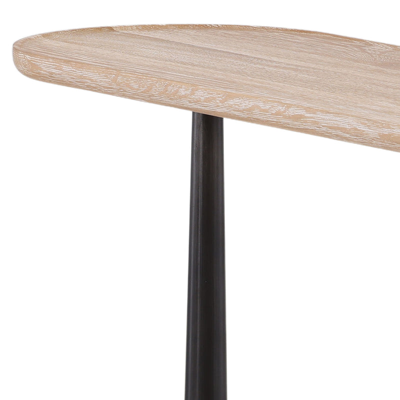 Fabiana - Console Table - Light Natural And Black
