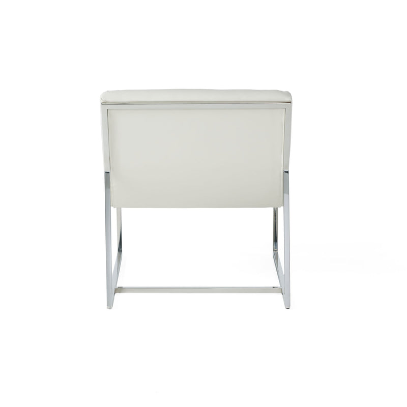 Wilmouth - Roll Occasional Chair - White - R&R Furniture Gallery (Fountain Valley, CA)