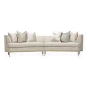 Malibu Crest - 2-Piece Sofa - Pearl / Chardonnay - R&R Furniture Gallery (Fountain Valley, CA)