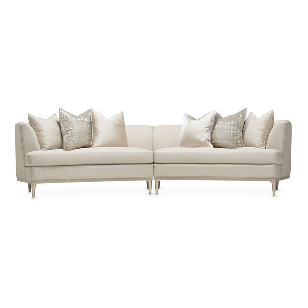 Malibu Crest - 2-Piece Sofa - Pearl / Chardonnay
