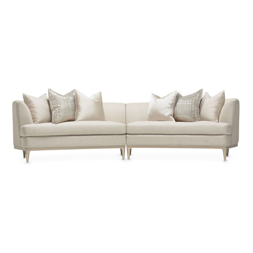 Malibu Crest - 2-Piece Sofa - Pearl / Chardonnay - R&R Furniture Gallery (Fountain Valley, CA)