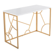 Lumi Source Constellation contemporary desk with sleek wood finish and minimalist design, ideal for modern writing spaces.