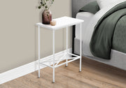 Accent Side Table, Narrow, Small, 2 Tier, Contemporary & Modern - R&R Furniture Gallery (Fountain Valley, CA)