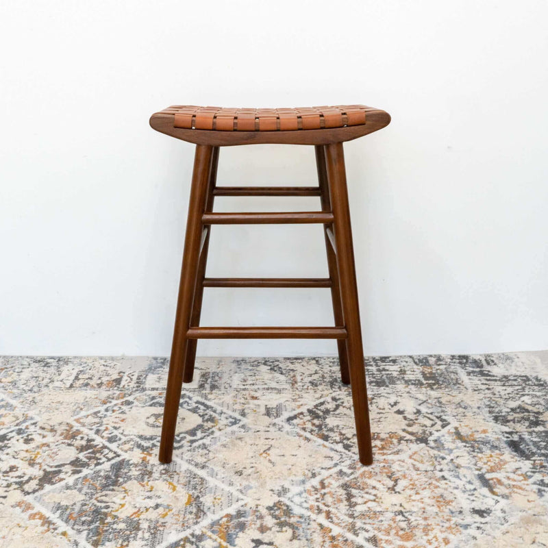 Maya - Stool - Rustic / Tan - R&R Furniture Gallery (Fountain Valley, CA)