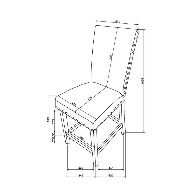 Marian - Bar Stool (Set of 2) - R&R Furniture Gallery (Fountain Valley, CA)