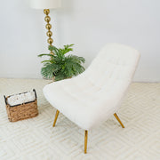 Aubrey - French Boucle Lounge Chair - R&R Furniture Gallery (Fountain Valley, CA)