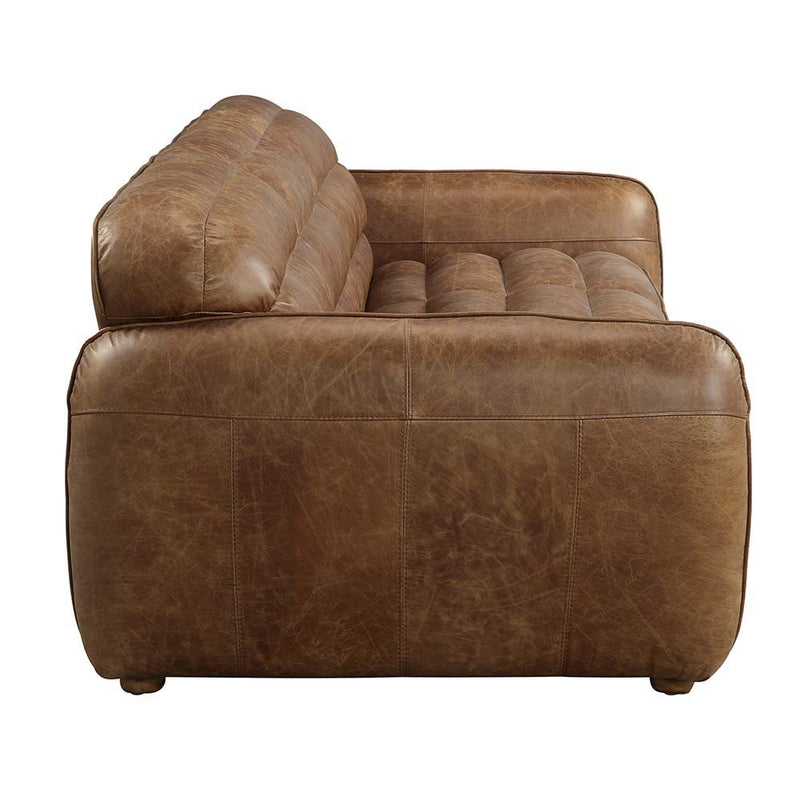 Rafer - Sofa - Cocoa Top Grain Leather - R&R Furniture Gallery (Fountain Valley, CA)