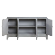 Magdi - Console Cabinet - Antique Gray - R&R Furniture Gallery (Fountain Valley, CA)