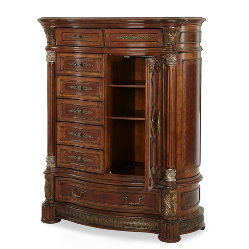 Villa Valencia - Gentleman's Chest - Classic Chestnut - R&R Furniture Gallery (Fountain Valley, CA)