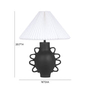 Hazza - Pleated Table Lamp - R&R Furniture Gallery (Fountain Valley, CA)