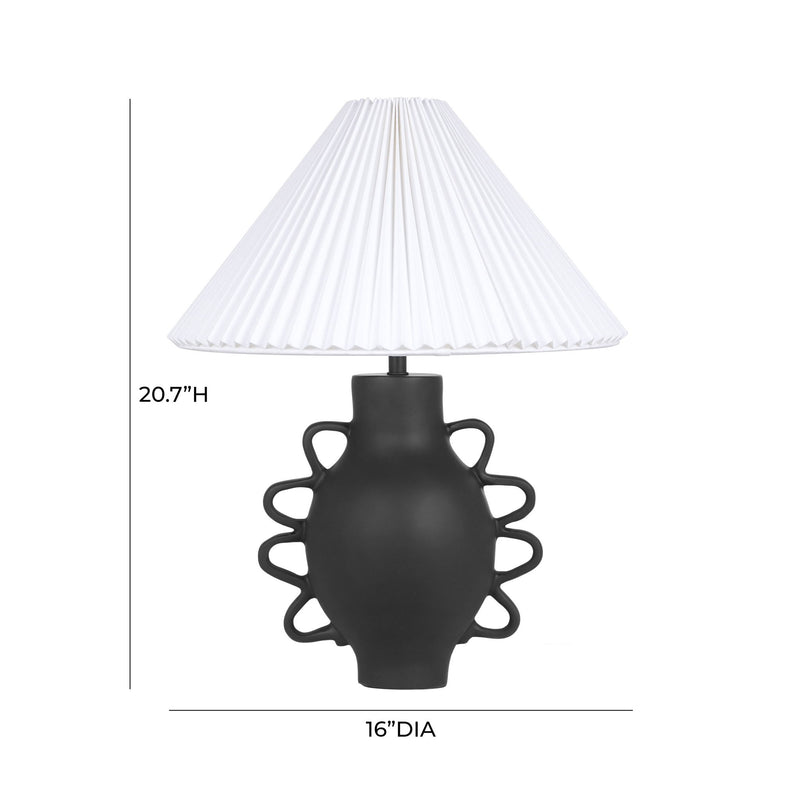 Hazza - Pleated Table Lamp - R&R Furniture Gallery (Fountain Valley, CA)