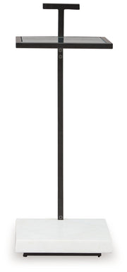 Mannill - Accent Table - Black / White - R&R Furniture Gallery (Fountain Valley, CA)