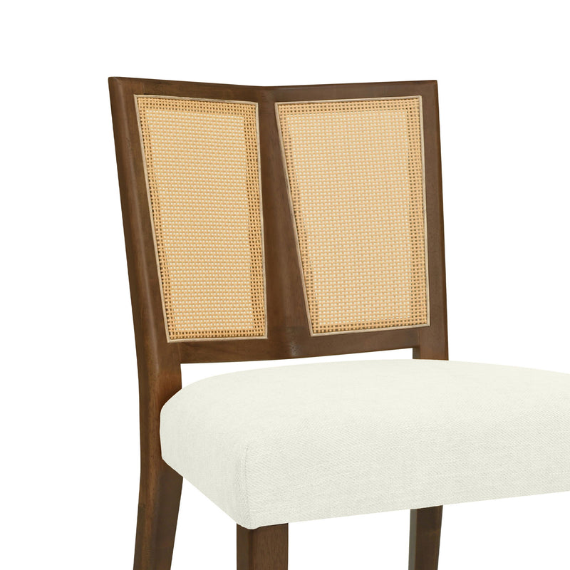 Mid Century Rattan Dining Chair Without Arms Set - R&R Furniture Gallery (Fountain Valley, CA)