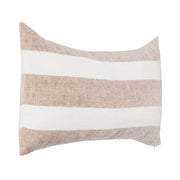 Classic Home Eleanor 14x26-inch natural ivory accent pillow with soft fabric and subtle texture for cozy home decor.