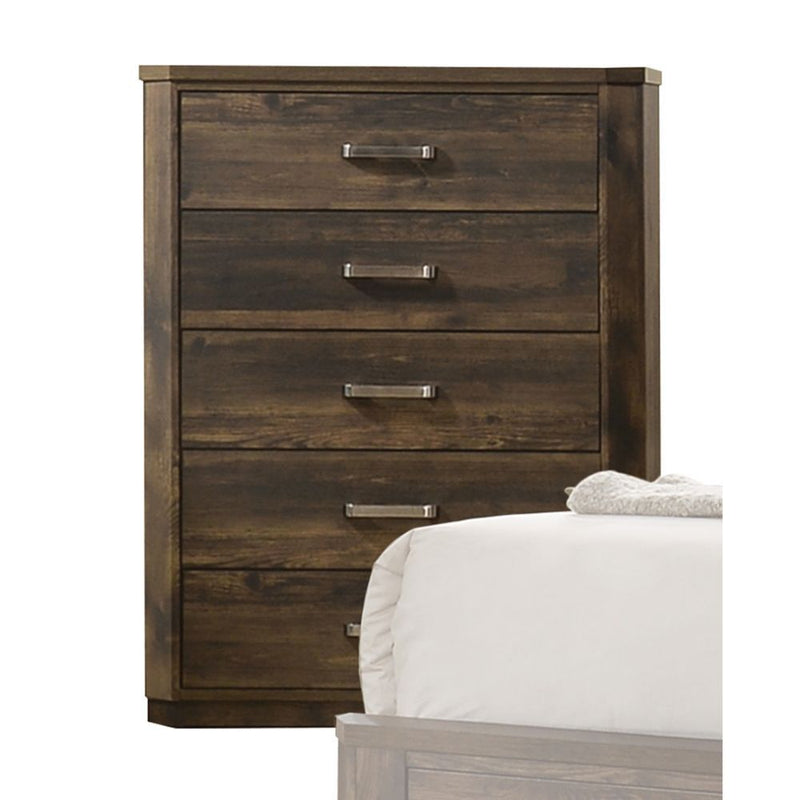 Elettra - Chest - Rustic Walnut - R&R Furniture Gallery (Fountain Valley, CA)